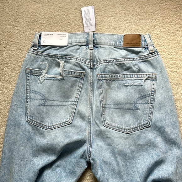 American Eagle highest rise baggy size 2 short - Picture 5 of 6